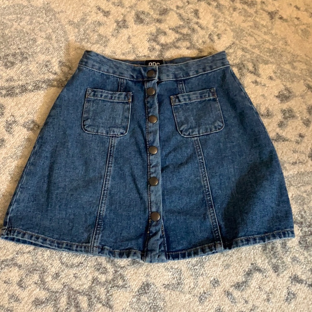 BDG denim skirt